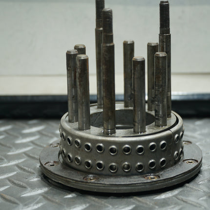 Harley 3-Hole Clutch Basket + Inner Hub w/ Chain – No Bearing, Incomplete