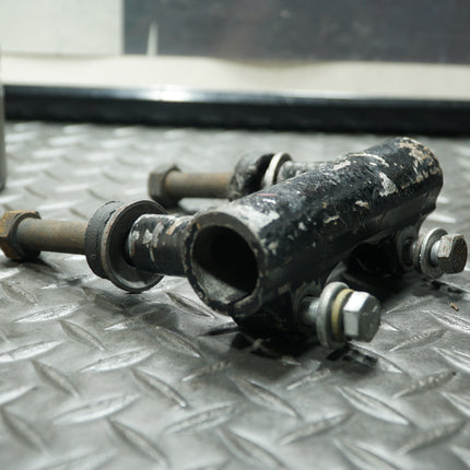 Vintage Harley Panhead Shovelhead Ironhead 2-Piece Handlebar Clamp OEM Complete