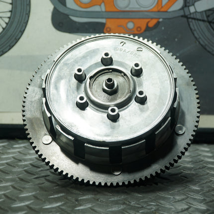 2003 Harley Softail OEM Clutch Basket Hub + Top Pressure Plate Assembly