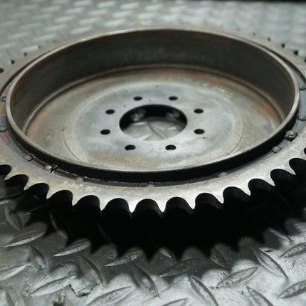 52-76 Harley Ironhead Shovelhead Rear Brake Drum Hub 51T Sprocket #508 OEM