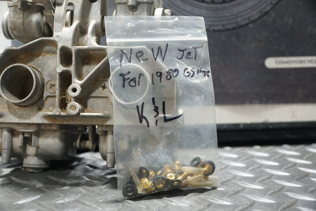 1980 Suzuki GS1100 K&L Carburetor Jet Kit – Partial Set w/ Main, Pilot, Air Jets
