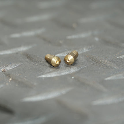 Dellorto DHLA Carburetor Idle Jets – Size 55 – Pair of Genuine Brass Jets
