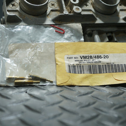 Mikuni VM28/486-20 Pilot Jets #20 – 4 Pack Bleed Jets for RS & HS Carburetors