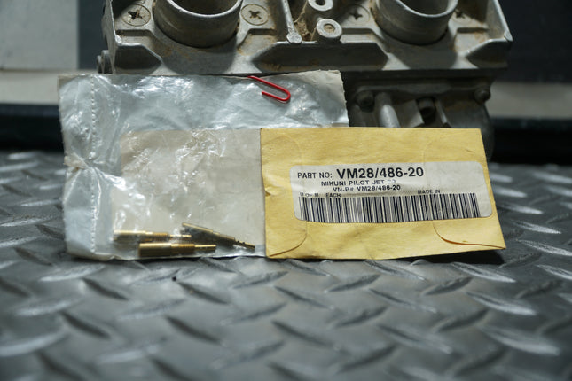 Mikuni VM28/486-20 Pilot Jets #20 – 4 Pack Bleed Jets for RS & HS Carburetors
