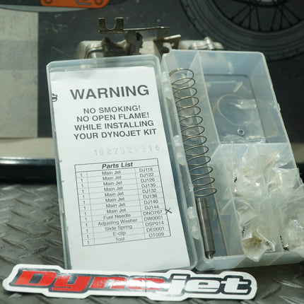 Dynojet Research Stage 1 & 2 Jet Kit 1198 for 2004-2009 Honda VT750C Shadow Aero – Missing Fuel Needle