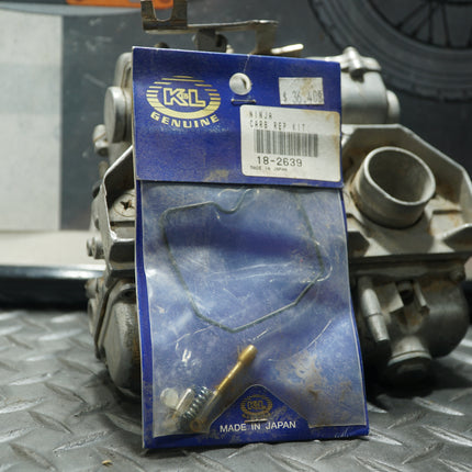 K&L 18-2639 Carburetor Rebuild Kit for Kawasaki Ninja Models – OEM Quality Replacement