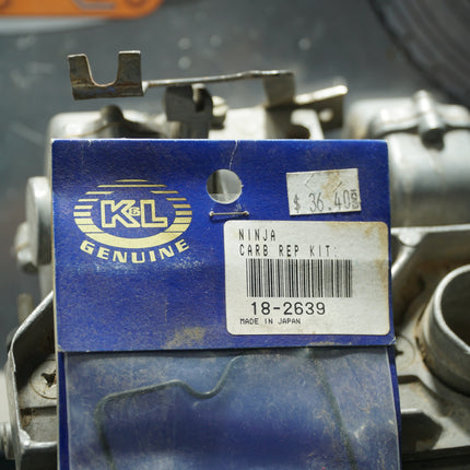 K&L 18-2639 Carburetor Rebuild Kit for Kawasaki Ninja Models – OEM Quality Replacement