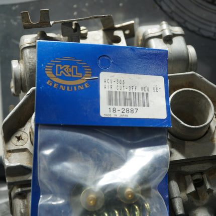 K&L Supply 18-2887 Air Cut Off Valve Set – Motorcycle Carburetor Rebuild OEM Replacement Kit