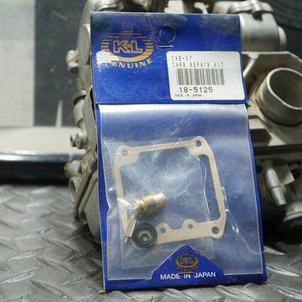 K&L 18-5125 Rear Carburetor Rebuild Kit for Suzuki VX800 1990-1993 & VS1400 Intruder 1987-1992
