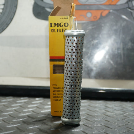 EMGO ET-269 OIL FILTER TRIUMPH BSA REPLACES 70-6571