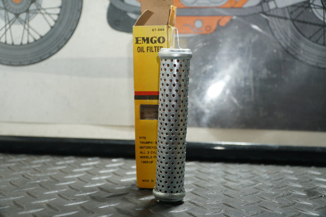 EMGO ET-269 OIL FILTER TRIUMPH BSA REPLACES 70-6571