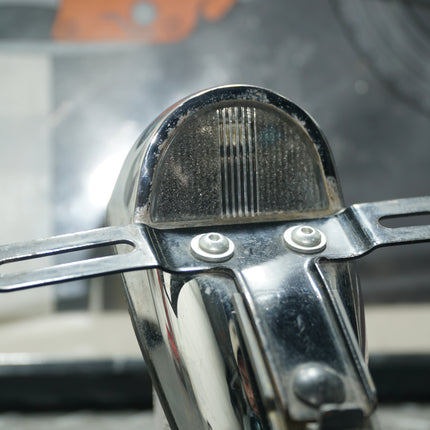 Harley Softail Rocker C FXCWC License Plate Holder & Bracket w/ Lighting OEM