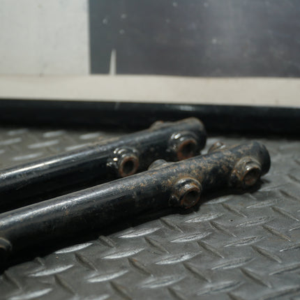 Harley Exhaust Muffler Hanger Support Tubes Panhead Shovelhead FLH Ironhead
