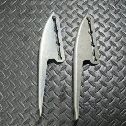 Harley Panhead Windshield Brackets Pair OEM Vintage