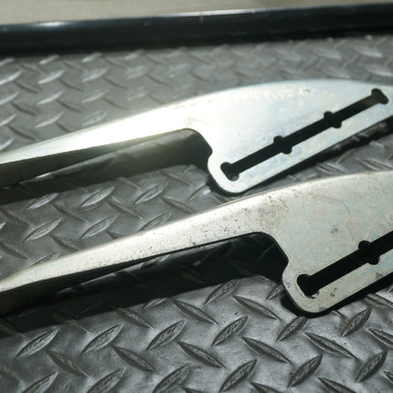 Harley Panhead Windshield Brackets Pair OEM Vintage