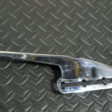 Harley Panhead Chrome Windshield Frame Mount Brackets OEM Pair 48-65