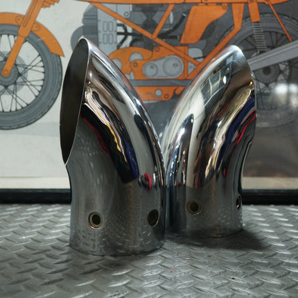 Honda Goldwing GL1800 AddOn Chrome Exhaust Extension 18303-283 (2001-UP)