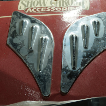 Show Chrome Battery Side Cover 4pc Set Honda CT750 ACE NOS Rare 53-403