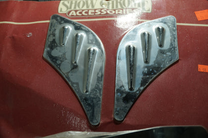 Show Chrome Battery Side Cover 4pc Set Honda CT750 ACE NOS Rare 53-403 photo 4