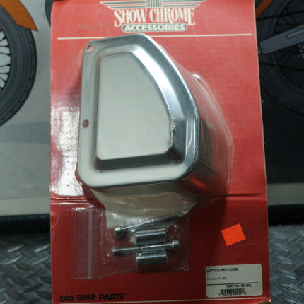 Show Chrome Front Left Caliper Cover Honda VTX1800 2002-2008 NEW 55-107L