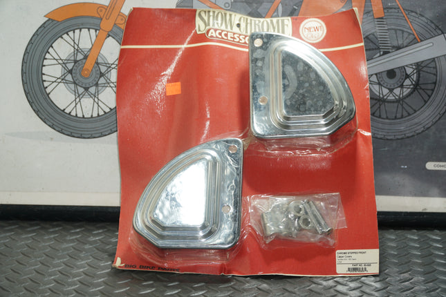 Show Chrome Front Caliper Covers Yamaha VS1100 NEW 63-605 1703-0014