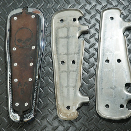 Harley Softail Deluxe FLSTN Left & Right Footboards 2007-2013 OEM