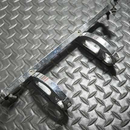 WindVest Windshield Bracket Harley FXDWG 10-1099C Needs Re-Chrome