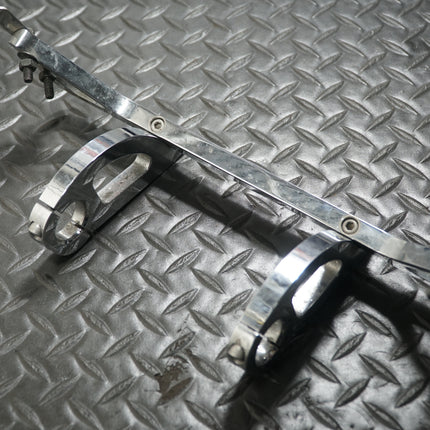 WindVest Windshield Bracket Harley FXDWG 10-1099C Needs Re-Chrome