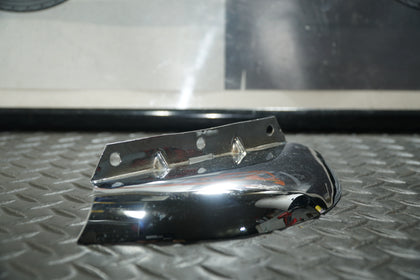1988 Harley FLHTC Electra Glide Lower Triple Tree Cover Trim Chrome OEM photo 1