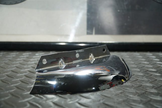 1988 Harley FLHTC Electra Glide Lower Triple Tree Cover Trim Chrome OEM