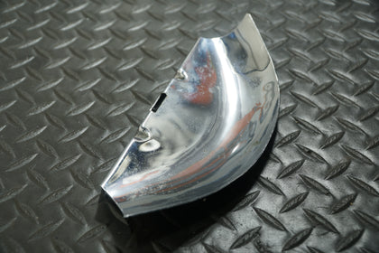 1988 Harley FLHTC Electra Glide Lower Triple Tree Cover Trim Chrome OEM photo 4