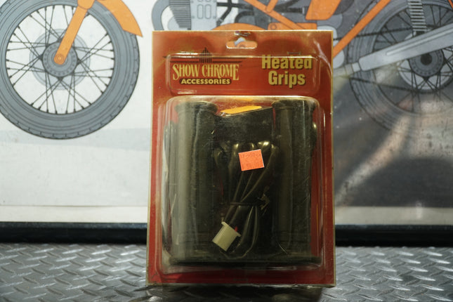 NOS Show Chrome Honda GL1800 Heated Grips Open End 17-950