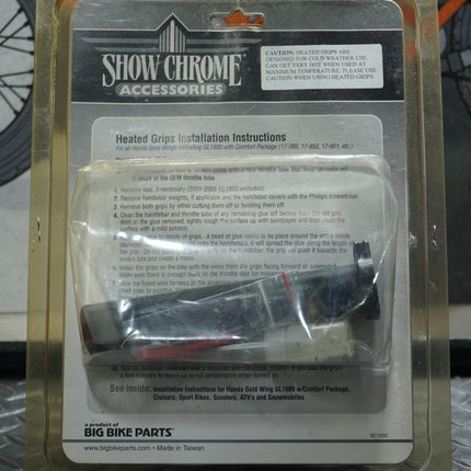 NOS Show Chrome 17-382 Comfort Heated Grips GL1800 Rare Discontinued