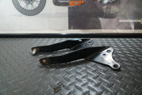 2002-2003 Harley Super Glide Exhaust Bracket Mounts Pair OEM