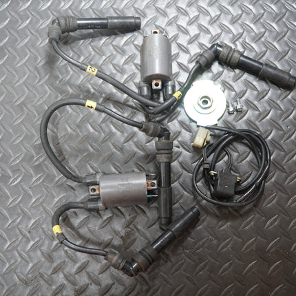 1993-2001 Kawasaki Ninja ZX600 ZX600E Ignition Coil Set w/ Pickup OEM