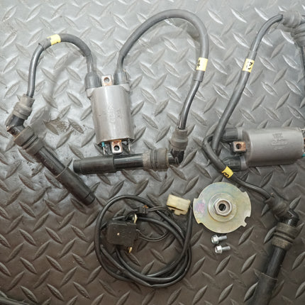 1993-2001 Kawasaki Ninja ZX600 ZX600E Ignition Coil Set w/ Pickup OEM