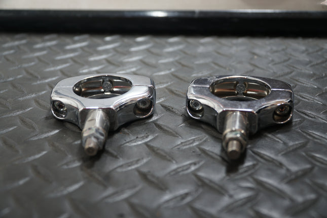 Harley Davidson 1.50” Handlebars 0.75” Riser Set Pair Brand New
