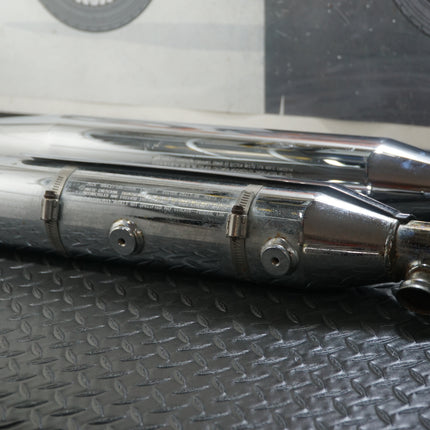 2000-2004 Harley OEM Exhaust Muffler Set 65094-00 65890-00 Touring