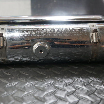 2000-2004 Harley OEM Exhaust Muffler Set 65094-00 65890-00 Touring