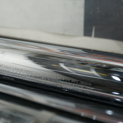 2000-2004 Harley OEM Exhaust Muffler Set 65094-00 65890-00 Touring