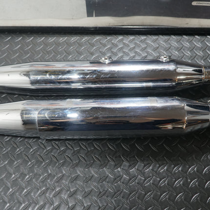 2000-2004 Harley OEM Exhaust Muffler Set 65094-00 65890-00 Touring