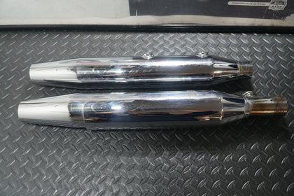 2000-2004 Harley OEM Exhaust Muffler Set 65094-00 65890-00 Touring photo 7