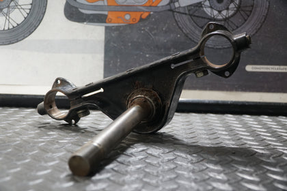 2000 Harley Electra Glide Ultra Classic FLHTCUI Upper & Lower Triple Tree Set OEM photo 3