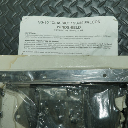 Slipstreamer SS-30 Oversize Windshield Mounting Kit NOS Missing Hardware