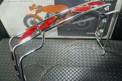 Kuryakyn KY-3099 Honda GL1500 Gold Wing Tourbox Chrome Light Rail with LED Lights photo 3