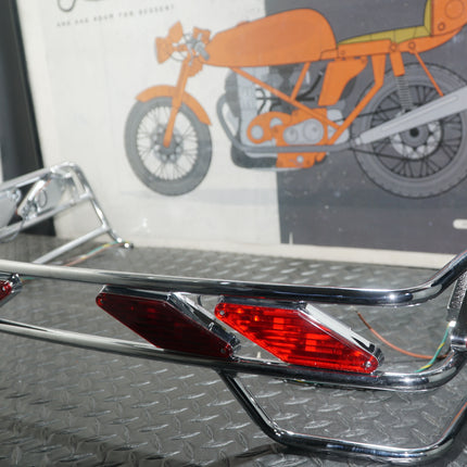 Kuryakyn KY-3099 Honda GL1500 Gold Wing Tourbox Chrome Light Rail with LED Lights