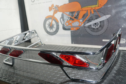 Kuryakyn KY-3099 Honda GL1500 Gold Wing Tourbox Chrome Light Rail with LED Lights photo 2
