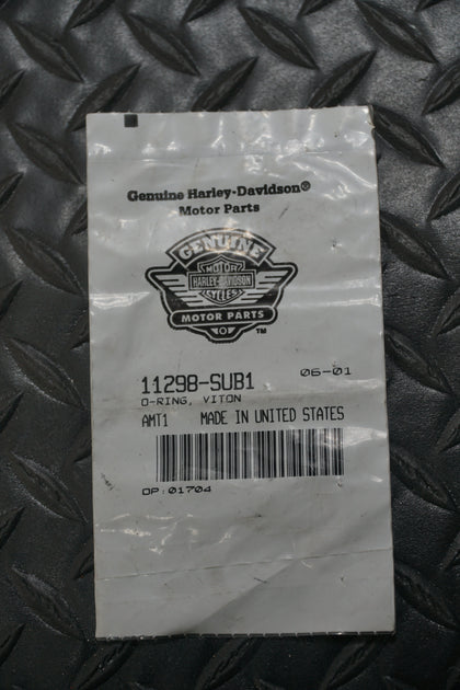 Genuine Harley Davidson O-Ring 11298-SUB1 Viton OEM NOS USA photo 1