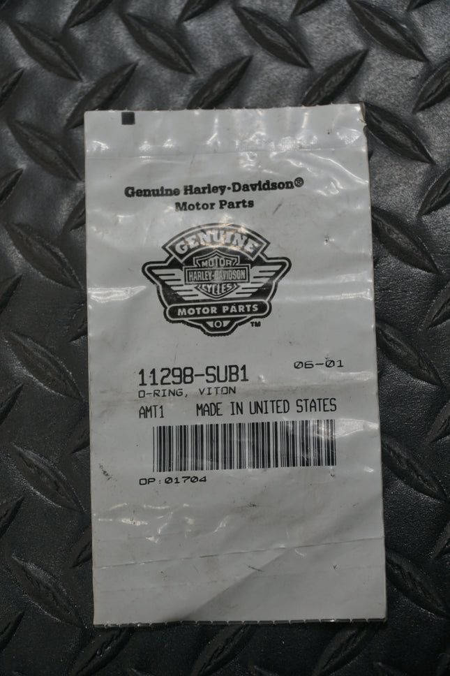 Genuine Harley Davidson O-Ring 11298-SUB1 Viton OEM NOS USA