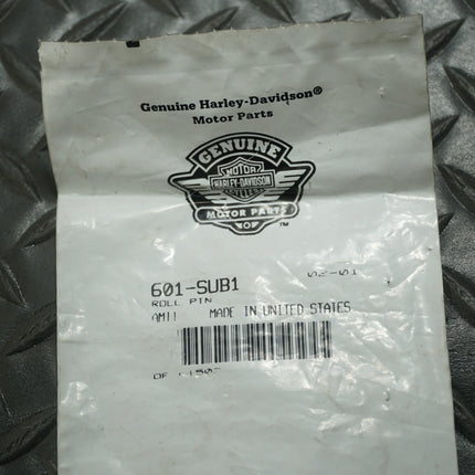 Harley Davidson Roll Pin 601-SUB1 Genuine OEM NOS USA